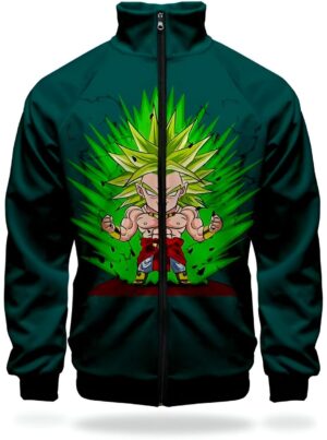 Veste Survêtement DBZ Broly XL à 4XL