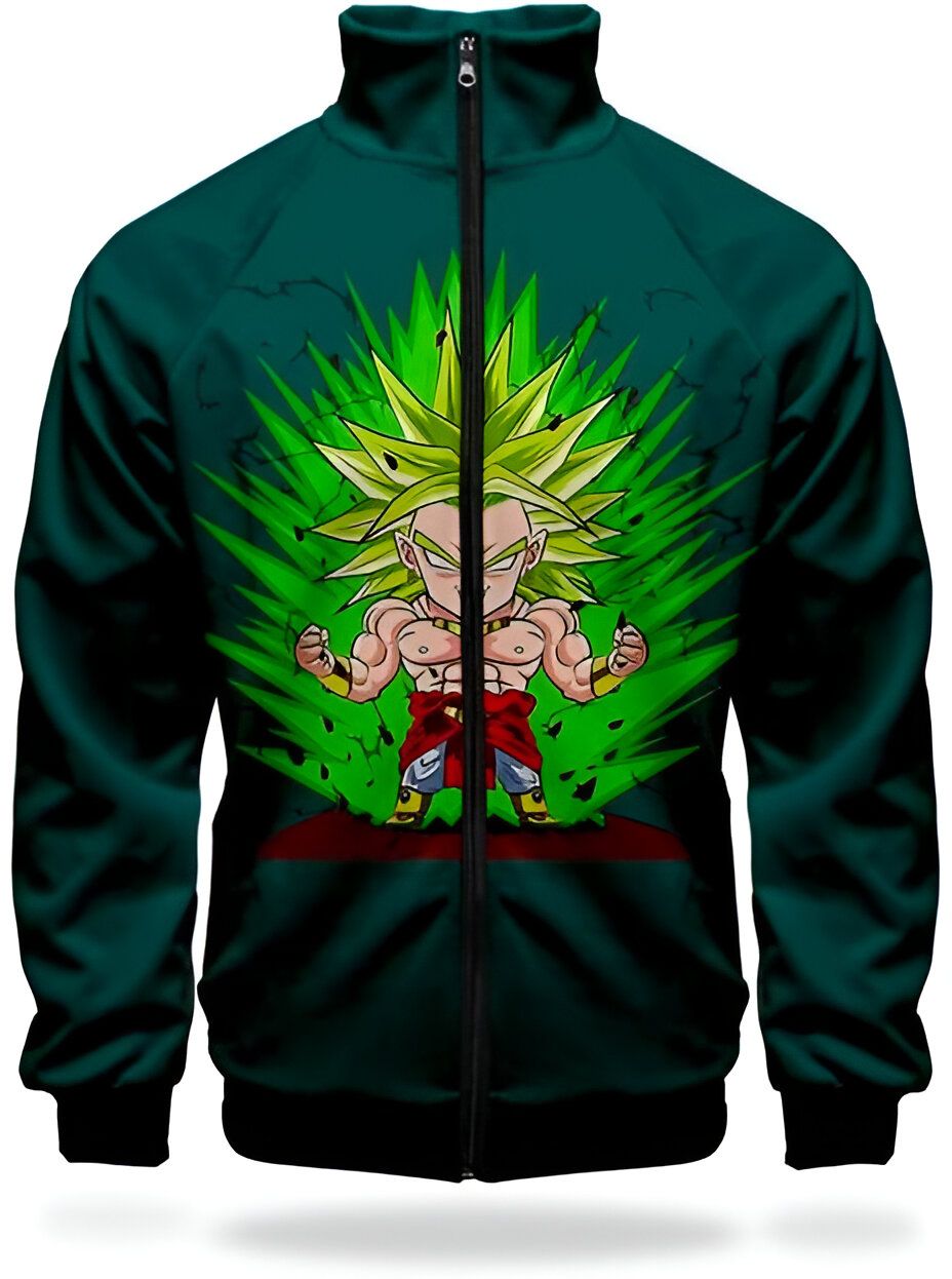 Veste Survêtement DBZ Broly XL à 4XL