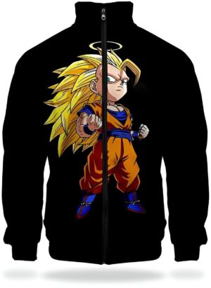Veste Survêtement DBZ Goku SSJ3 XL à 4XL
