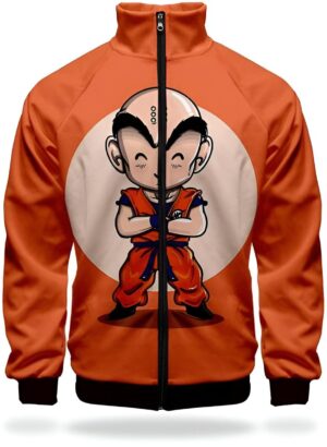 Veste Survêtement DBZ Krilin XS à 4XL
