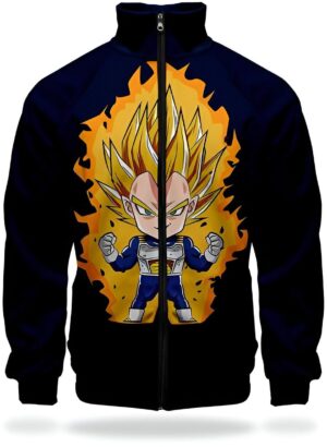 Veste Survêtement Vegeta Super Saiyan XS à 4XL