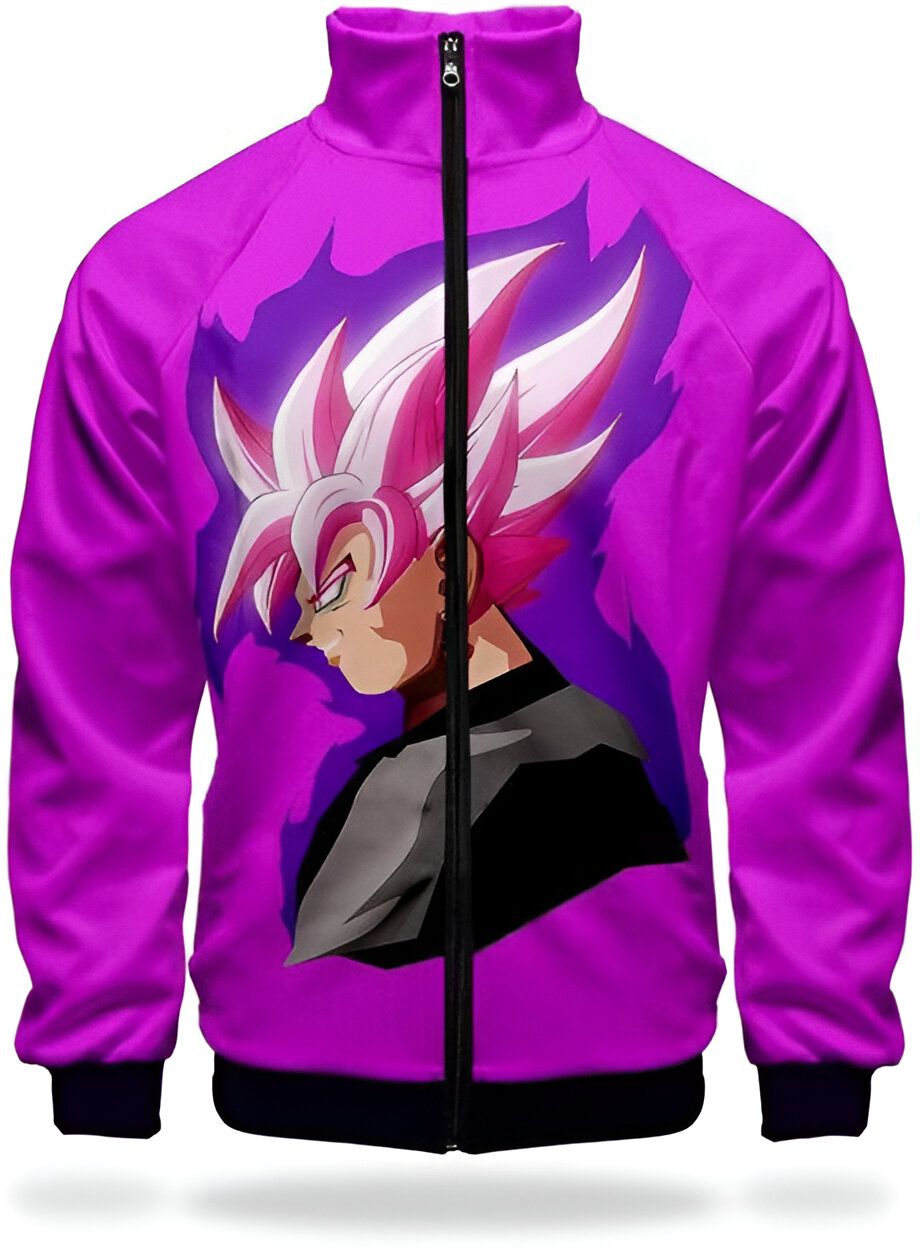 Veste Survêtement Zamasu Rosé XL à 4XL