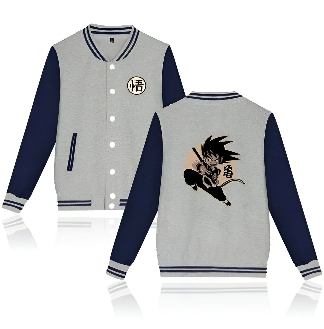 Veste Teddy Dragon Ball Z Goku Petit S à 3XL
