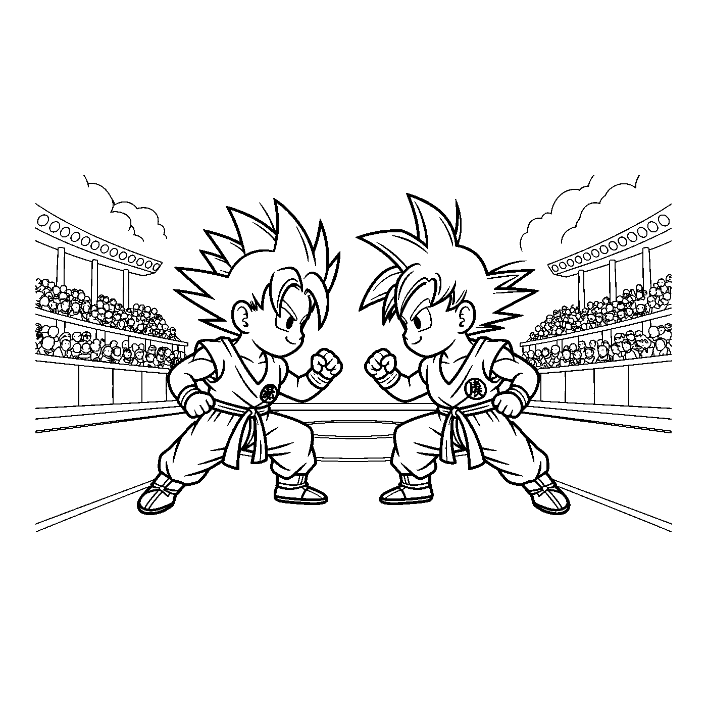 Coloriage Dragon Ball gratuit à imprimer - boules de cristal Dragon Ball Coloriage Dragon Ball gratuit à imprimer : boules de cristal Dragon Ball